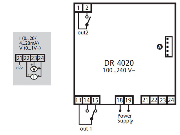 Schéma DR4020 R