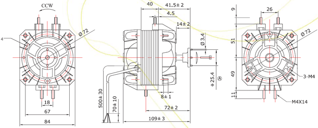 schema moteur Teddington TF M25W