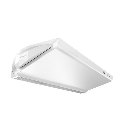 Rideau d'air avec échangeur d'eau chaude moteur AC Wing W100 blanc