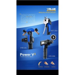 Dudgeonnière électrique à batterie VALUE TF-VET19Li - 2 batteries Lithium