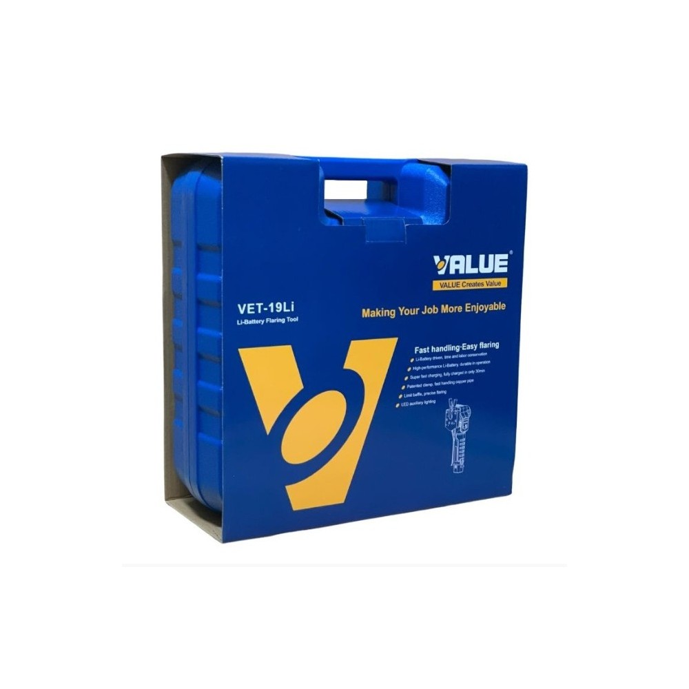 Dudgeonnière électrique à batterie VALUE TF-VET19Li - 2 batteries Lithium
