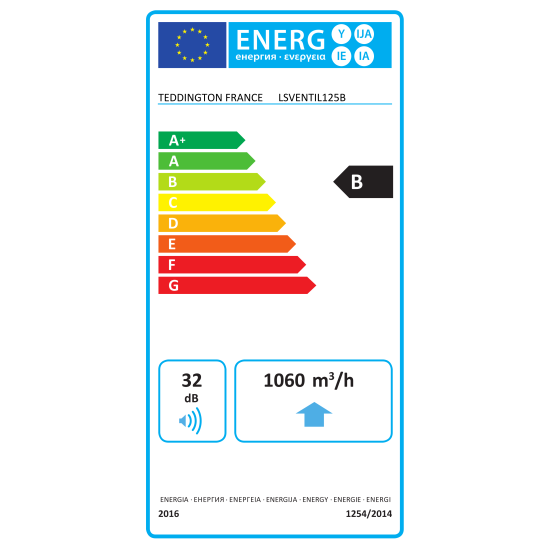 Ventilateur de conduit LSVENTIL 125