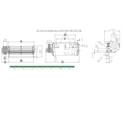 VT60 270 - Ventilateur Tangentiel