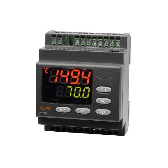 DR4020 R - Régulateur Rail Din 2 étages - Hygrométrie, Pression ou Température