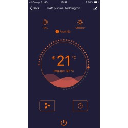Application PAC PISCINE pour Smartphone