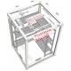 Rayonnage pour chambre positive 155x155x215 cm