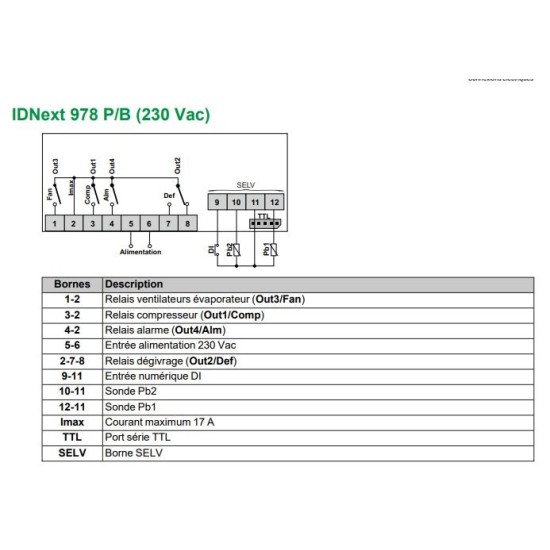 IDNext 978 - Régulateur froid négatif ID NEXT
